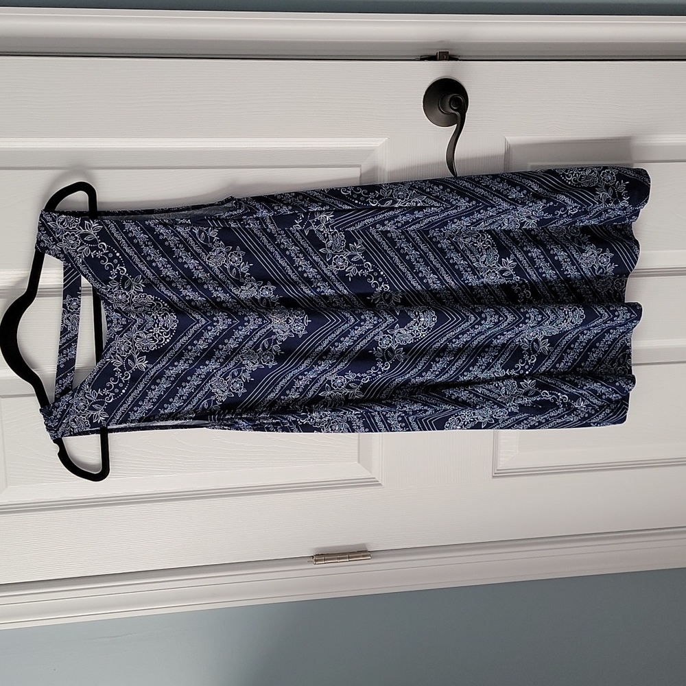 Blue dress